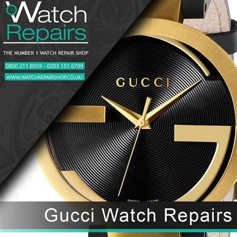 gucci repairs|where to repair Gucci watch.